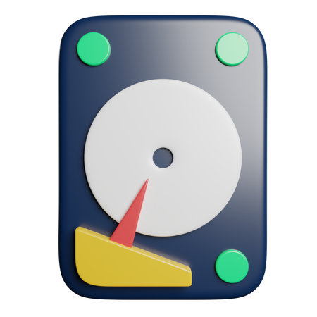 Disco duro  3D Icon