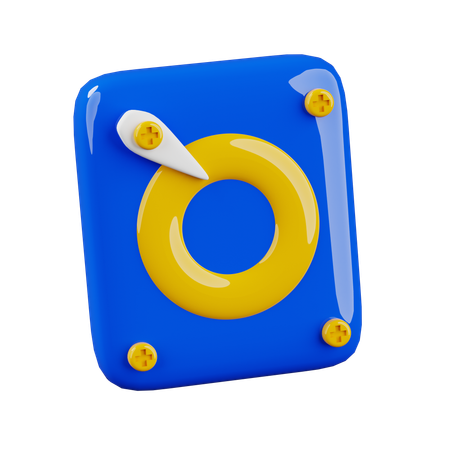 Disco duro  3D Icon