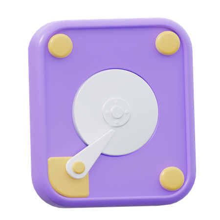 Disco duro  3D Icon