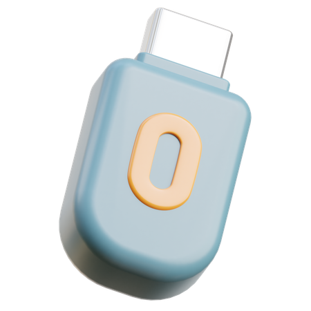 Pen drive  3D Icon