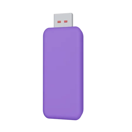 Pen drive  3D Illustration