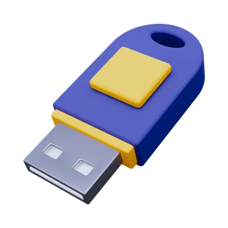 Pen drive  3D Icon