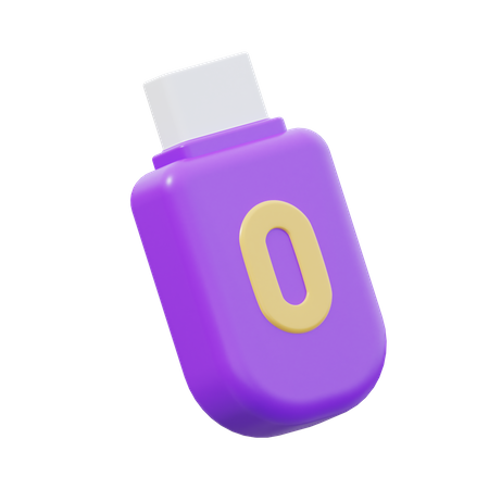 Pen drive  3D Icon