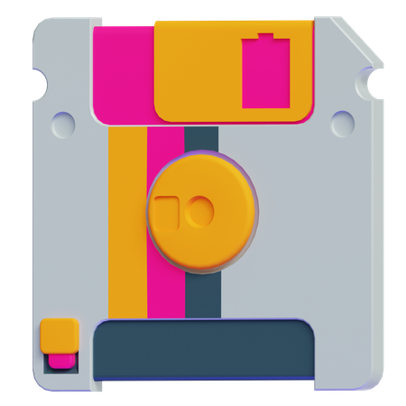 Disco flexible  3D Icon
