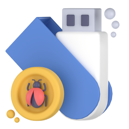 Disco infectado  3D Icon