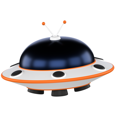 Disco OVNI  3D Icon