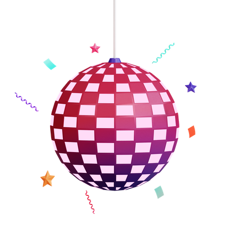 Discoball  3D Icon