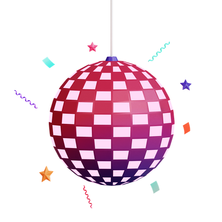 Discoball  3D Icon