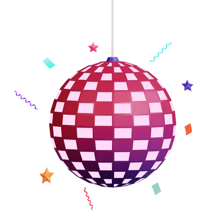 Discoball  3D Icon