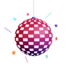3d mirror ball