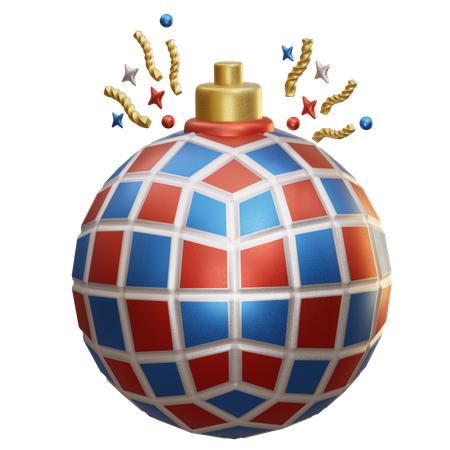 Discokugel  3D Icon