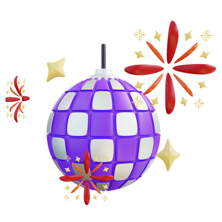 Discokugel  3D Icon