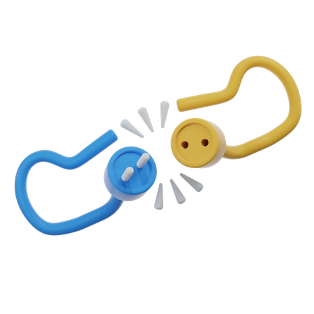Disconnected  3D Icon