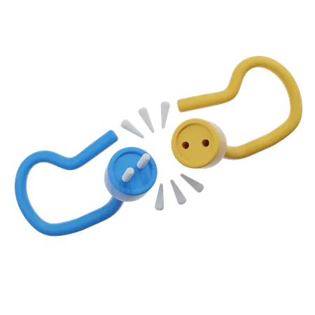 Disconnected  3D Icon