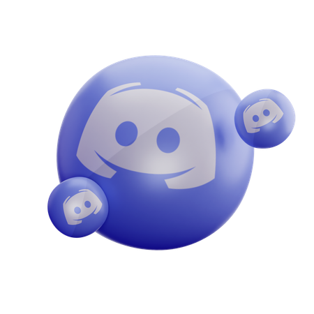 Discord Logo  3D Icon