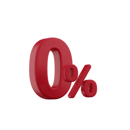 Discount 0%  3D Icon