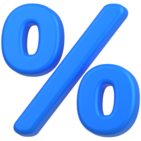 Discount  3D Icon