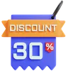 Discount 30 Percent