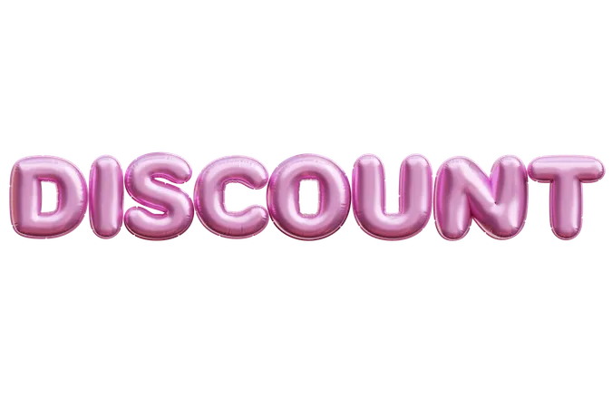 Discount  3D Icon