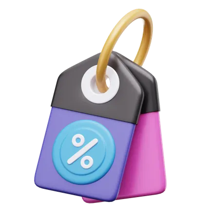 Discount  3D Icon