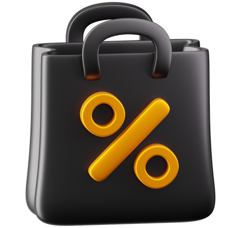 Discount  3D Icon