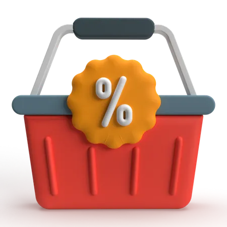 Discount  3D Icon