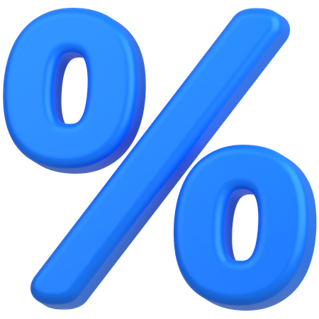 Discount  3D Icon