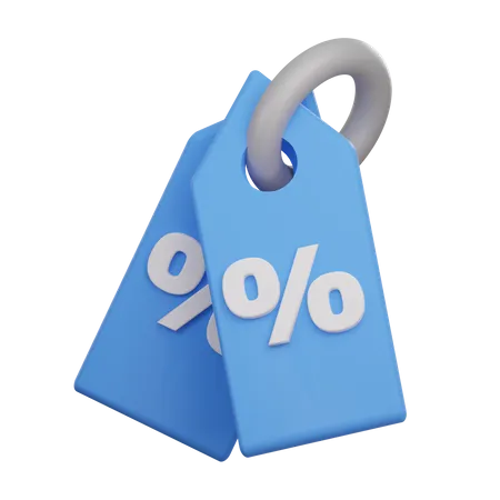 Discount  3D Icon