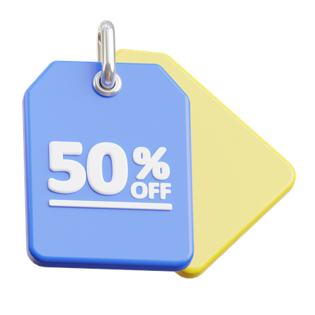 Discount  3D Icon