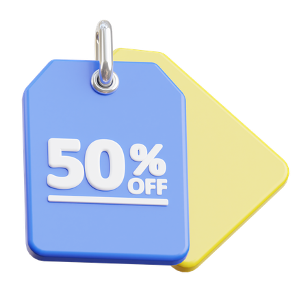 Discount  3D Icon