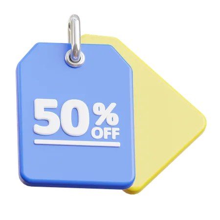 Discount  3D Icon