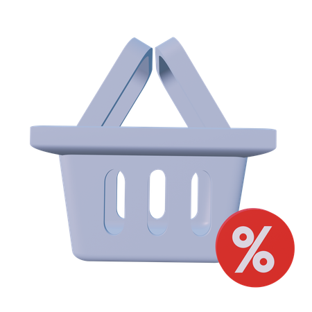 Discount  3D Icon