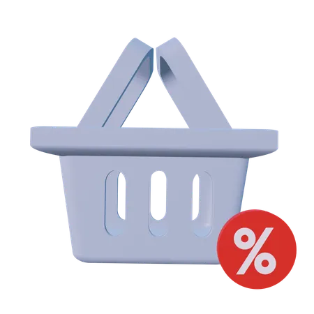 Discount  3D Icon