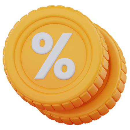 Discount  3D Icon