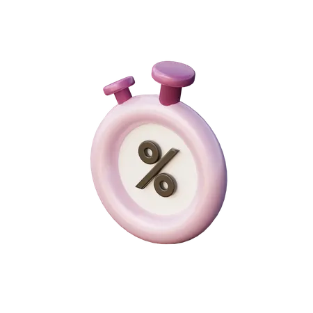 Discount  3D Illustration
