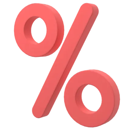 Discount  3D Illustration