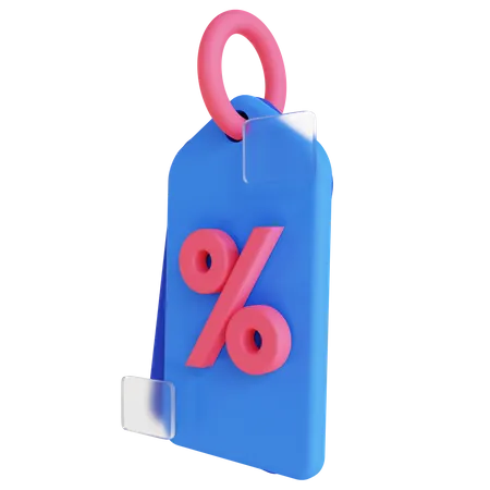Discount  3D Illustration