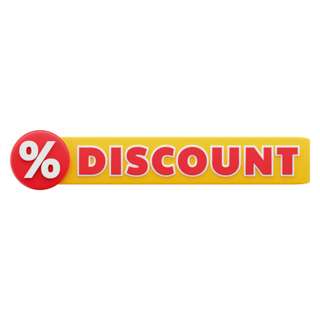 Discount  3D Sticker