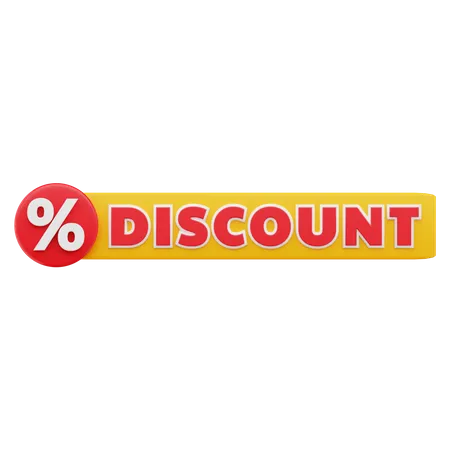 Discount  3D Sticker