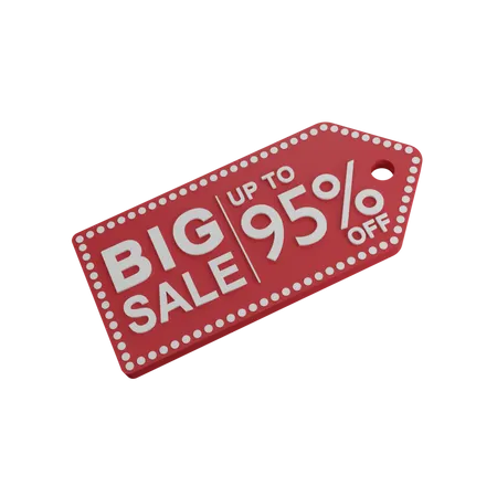 Discount 95%  3D Icon