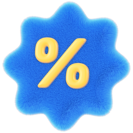 割引バッジ  3D Icon