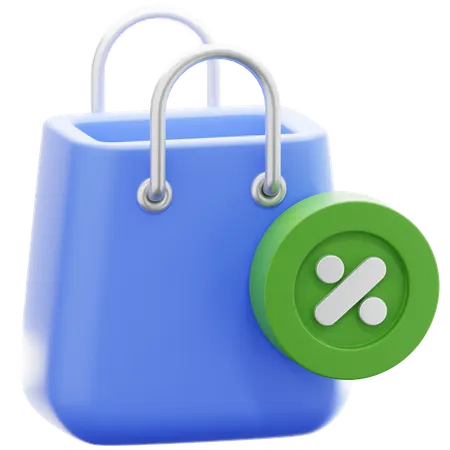 Discount Badge  3D Icon