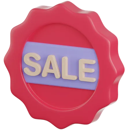 Discount Badge  3D Icon