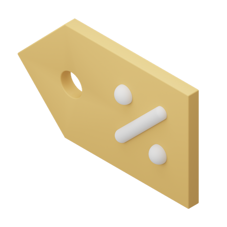Discount badge  3D Icon