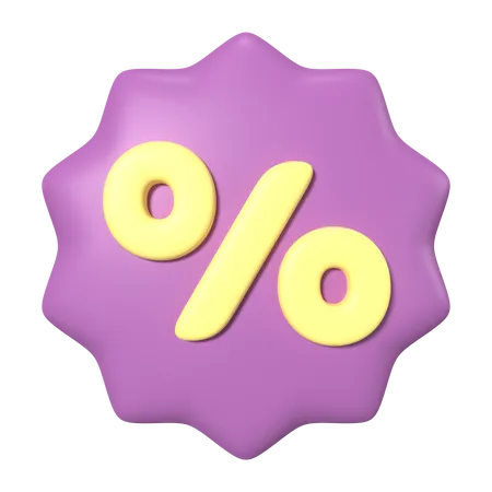 This Is Discount Star 3 D Render Illustration Icon High Resolution Png File Isolated On Transparent Background Available 3 D Model File Format BLEND OBJ FBX And GLTF 3D Icon