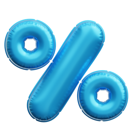 Discount Balloon  3D Icon