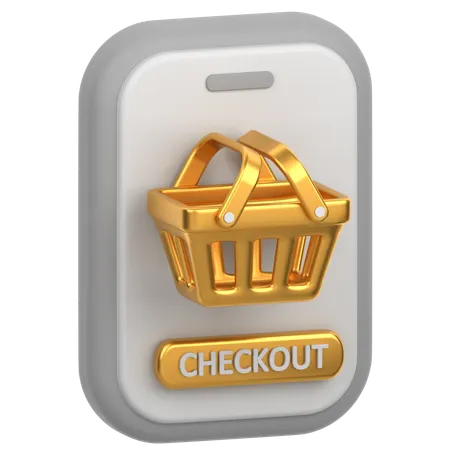 Discount Basket  3D Icon