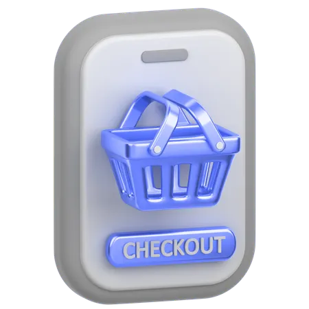Discount Basket  3D Icon