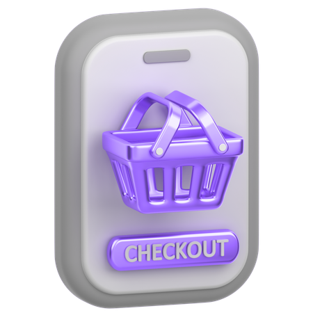 Discount Basket  3D Icon