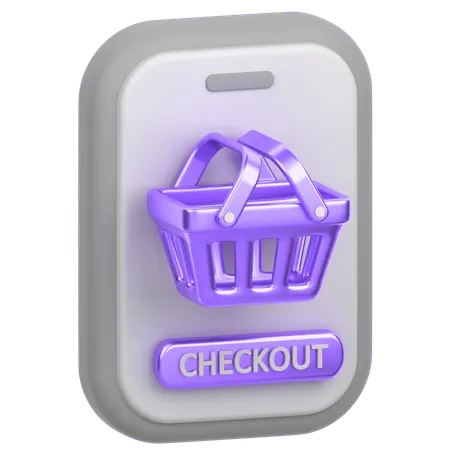 Discount Basket  3D Icon